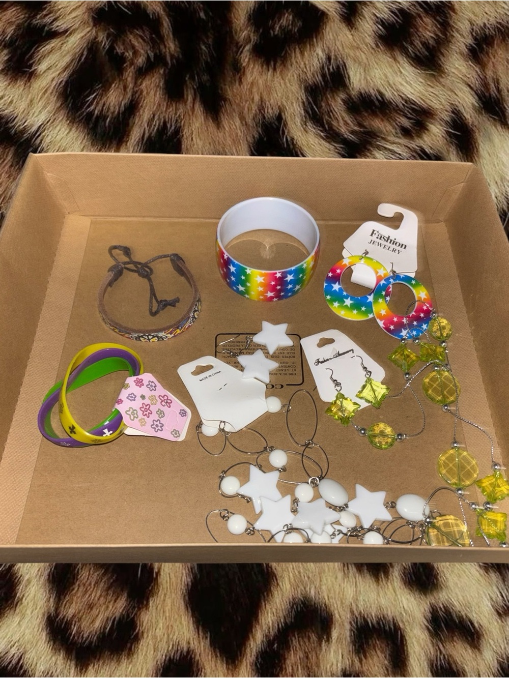 Colorful Y2K Accessories Bundle (10 Items)